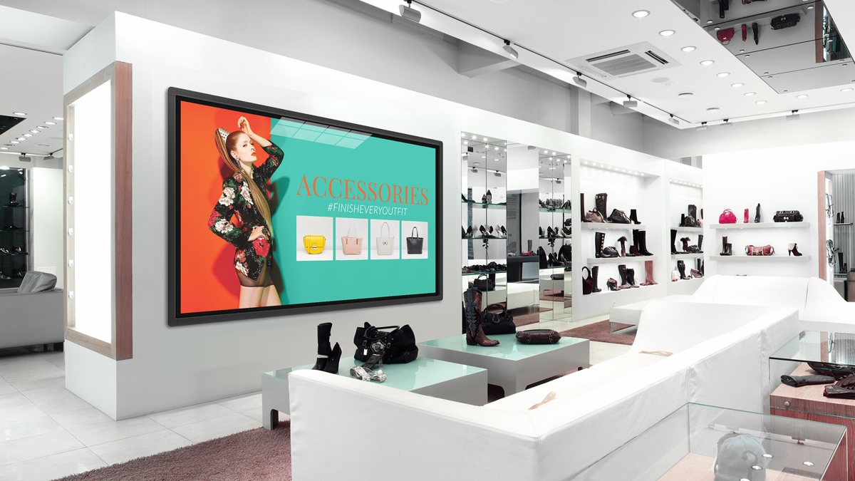 75" Large Format Commercial Display view 3