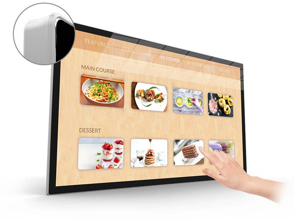 22" Wall-Mounted Touch Screen Display view 3