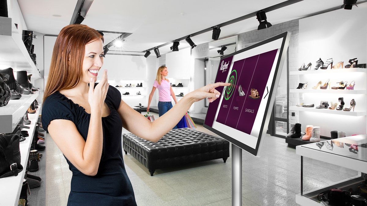 22" Wall-Mounted Touch Screen Display view 4