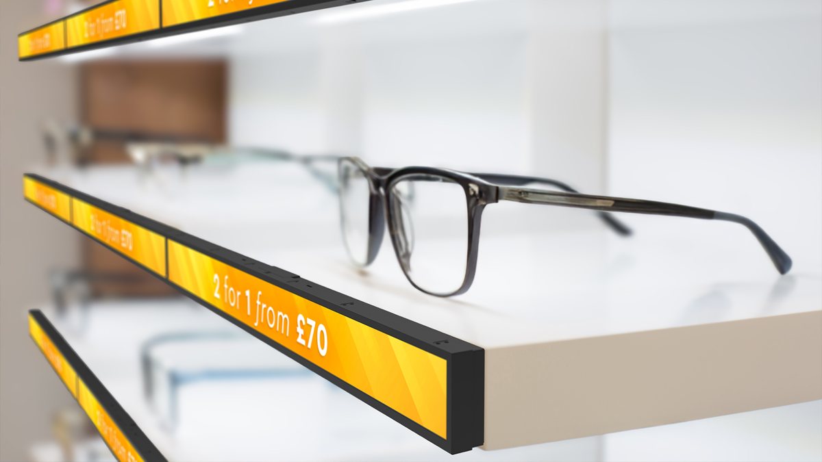 23" Shelf Edge Digital Display view 2