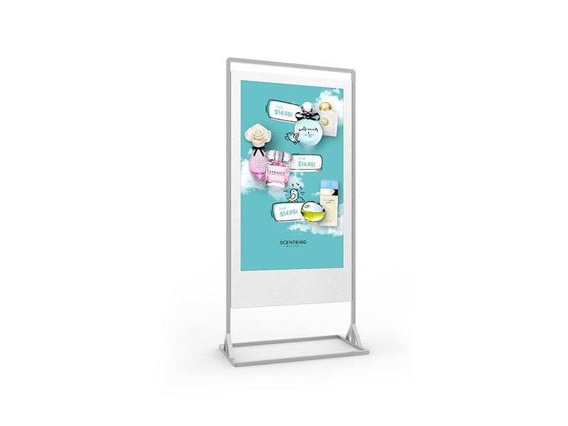 55" Double-Sided Freestanding Digital Poster view 3