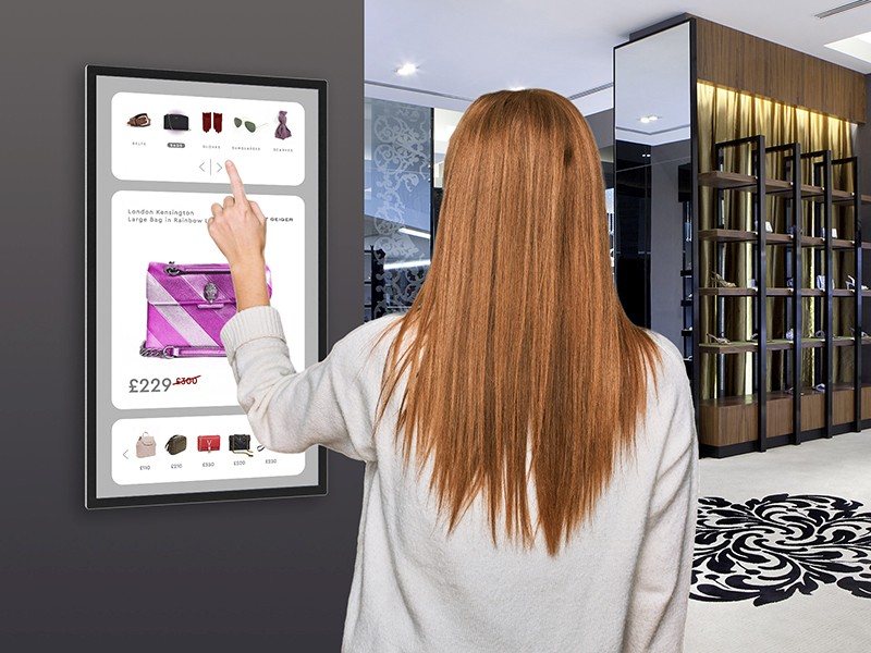 43" Commercial Touch Screen Monitor view 5