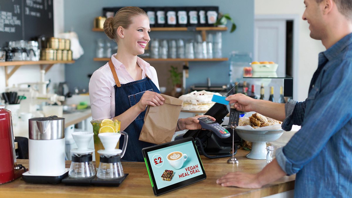 10" Countertop Advertising Display view 3