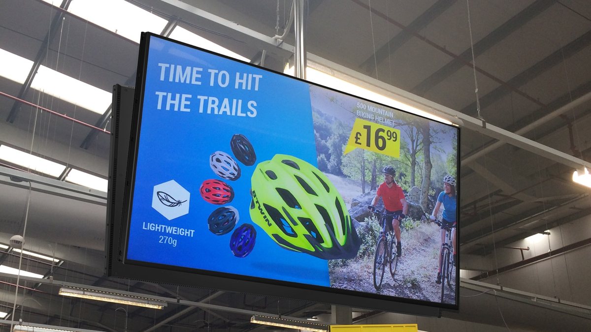 50" Commercial Digital Signage Monitor view 3