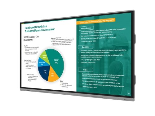 65" Interactive Flat Panel Display view 4