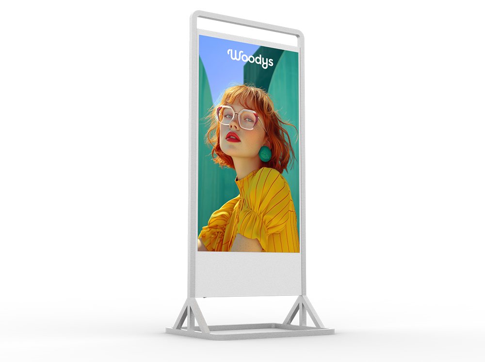 Double-Sided Freestanding Digital Posters