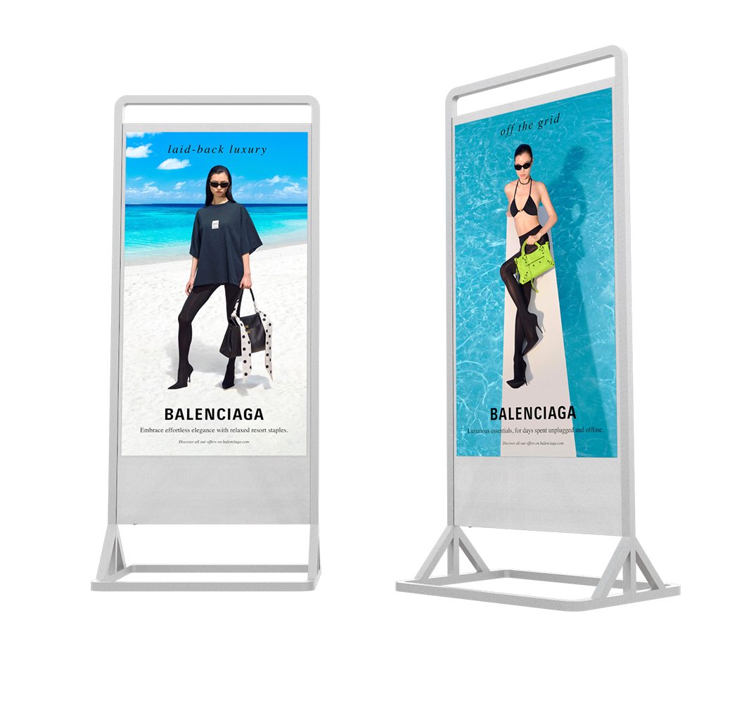 55" Double-Sided Freestanding Digital Poster view 2