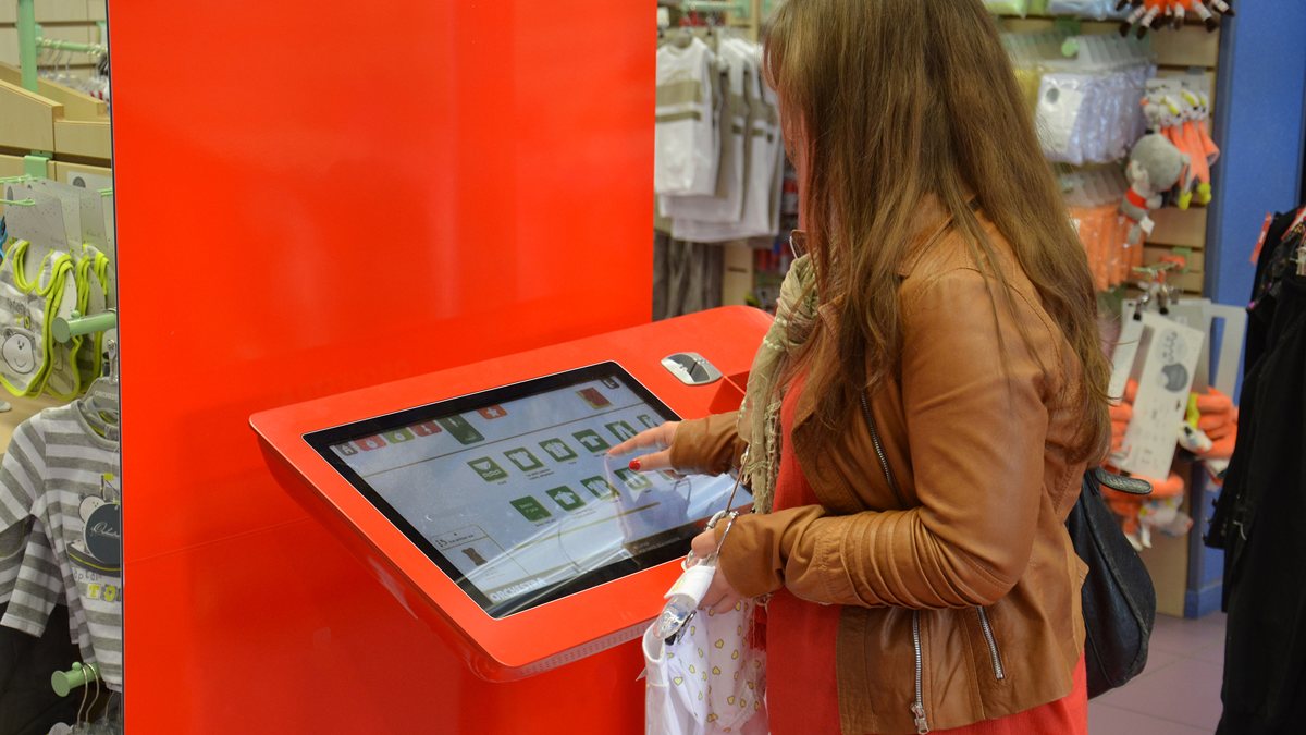43" Commercial Touch Screen Monitor view 4