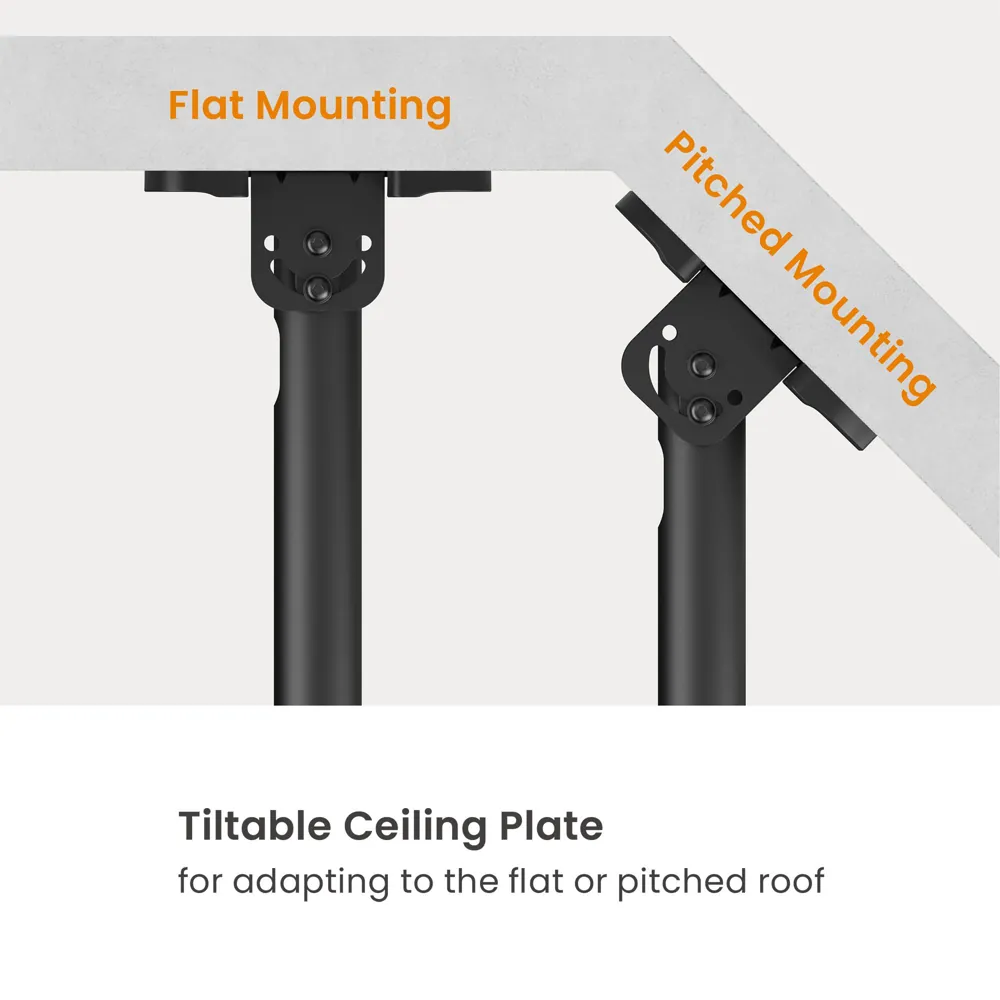 Ceiling TV Mount for 32 to 75 inch Screens, Pro Signal PSGL0119, photo 2