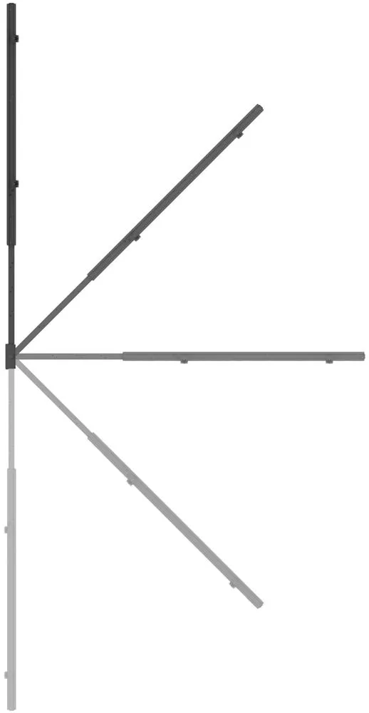 Full Motion TV Wall Mount for 70 to 84 inch Screens, Multibrackets 7350073732654, photo 3