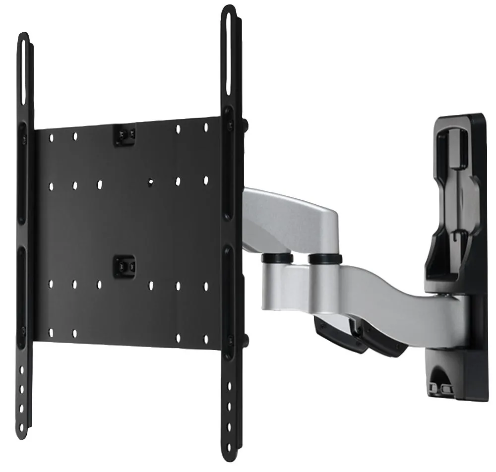 Full Motion TV Wall Mount for up to 55 inch Screens, Vivanco ULTRA SLIM