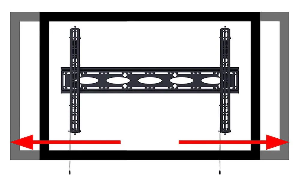 Tilting TV Wall Mount for 65 to 100 inch Screens, B-Tech BT9910/B, photo 6