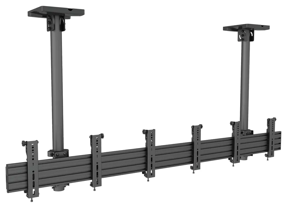 Triple Screen Menu Board Ceiling Mount for 27 to 32 inch Screens, Multibrackets 7350073735662