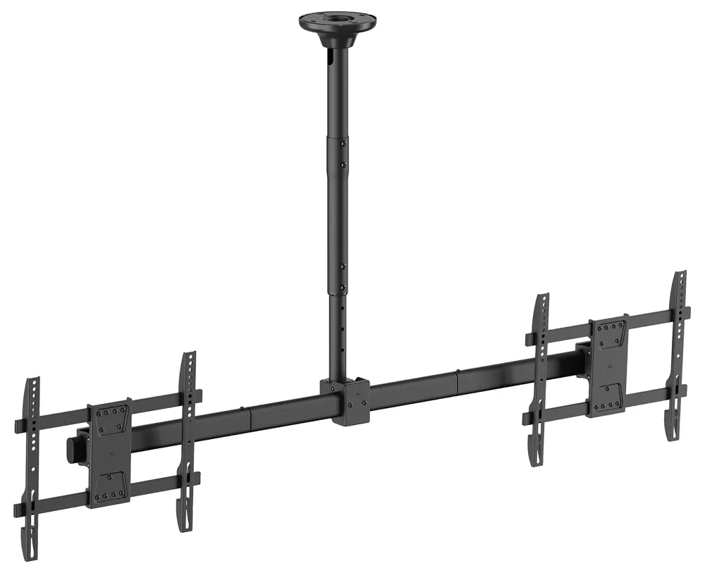 Twin Screen Ceiling TV Mount for 34 to 60 inch Screens, Pro Signal PSGL0120
