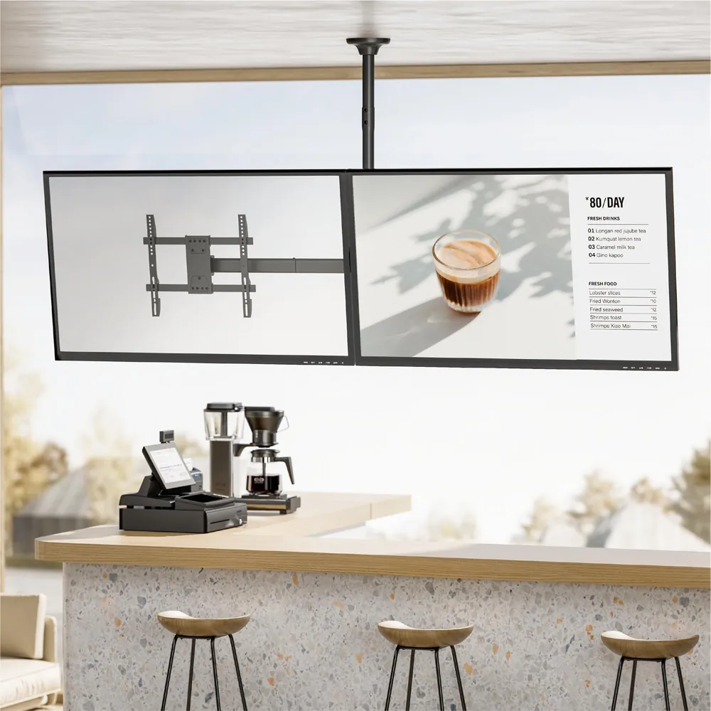 Twin Screen Ceiling TV Mount for 34 to 60 inch Screens, Pro Signal PSGL0120, photo 4
