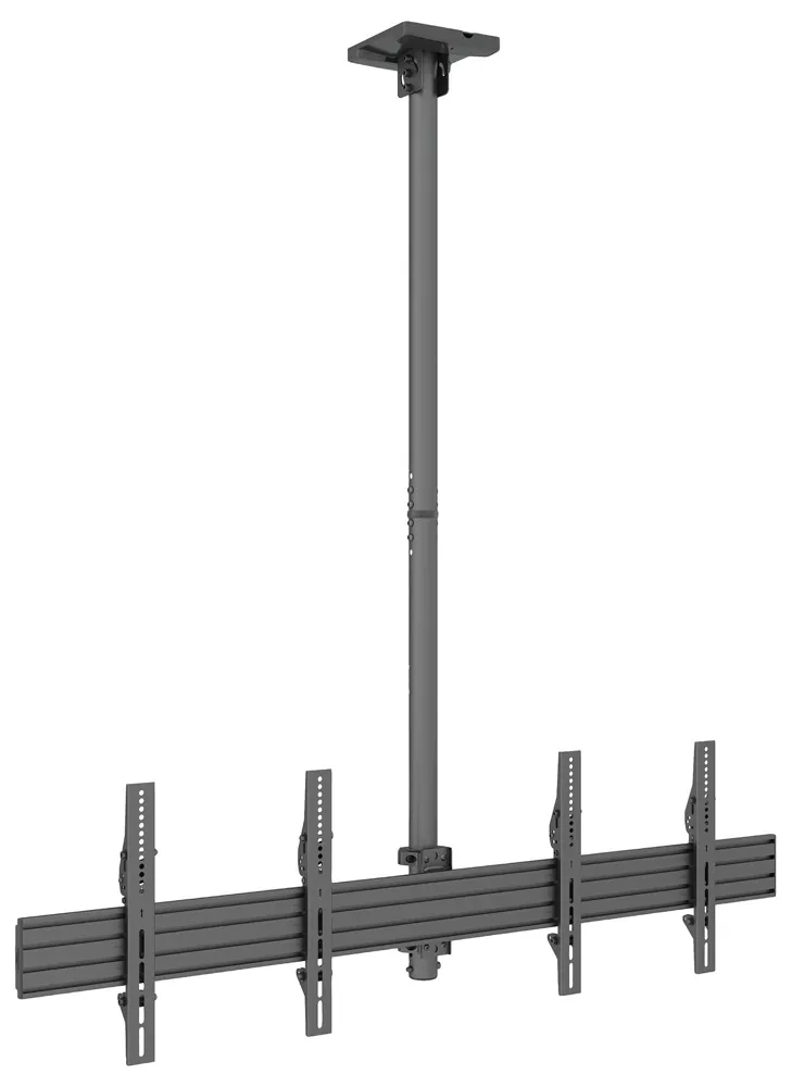 Twin Screen Ceiling TV Mount for 40 to 65 inch Screens, Multibrackets 7350073733460