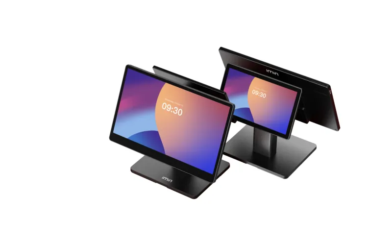 iMin Swan 2 Pro Android POS terminal IM-DS272A009, 15.6-inch + 10.1-inch dual screen, photo 3