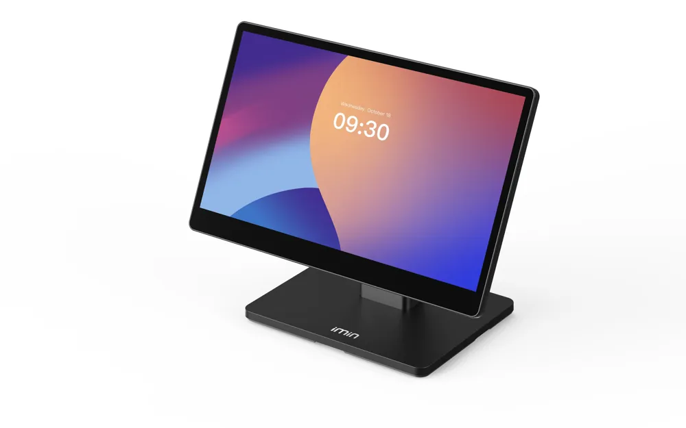 iMin Swan 2 Pro Android POS terminal IM-DS272A015, 15.6-inch + 10.1-inch dual screen