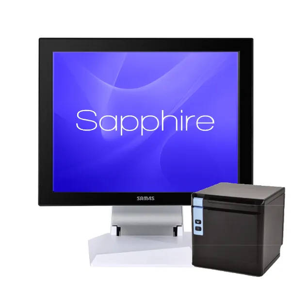 SAM4S Sapphire 15-inch Windows POS bundle with HPRT TP80R printer and cash drawer SP-SAM4SSAPPHIREWHBUNDLE2, photo 2