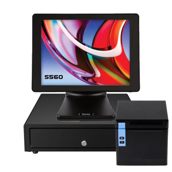 SAM4S Titan S560 15-inch Windows POS bundle with HPRT TP80R printer and cash drawer SP-SAM4SS560BUNDLE2, photo 2
