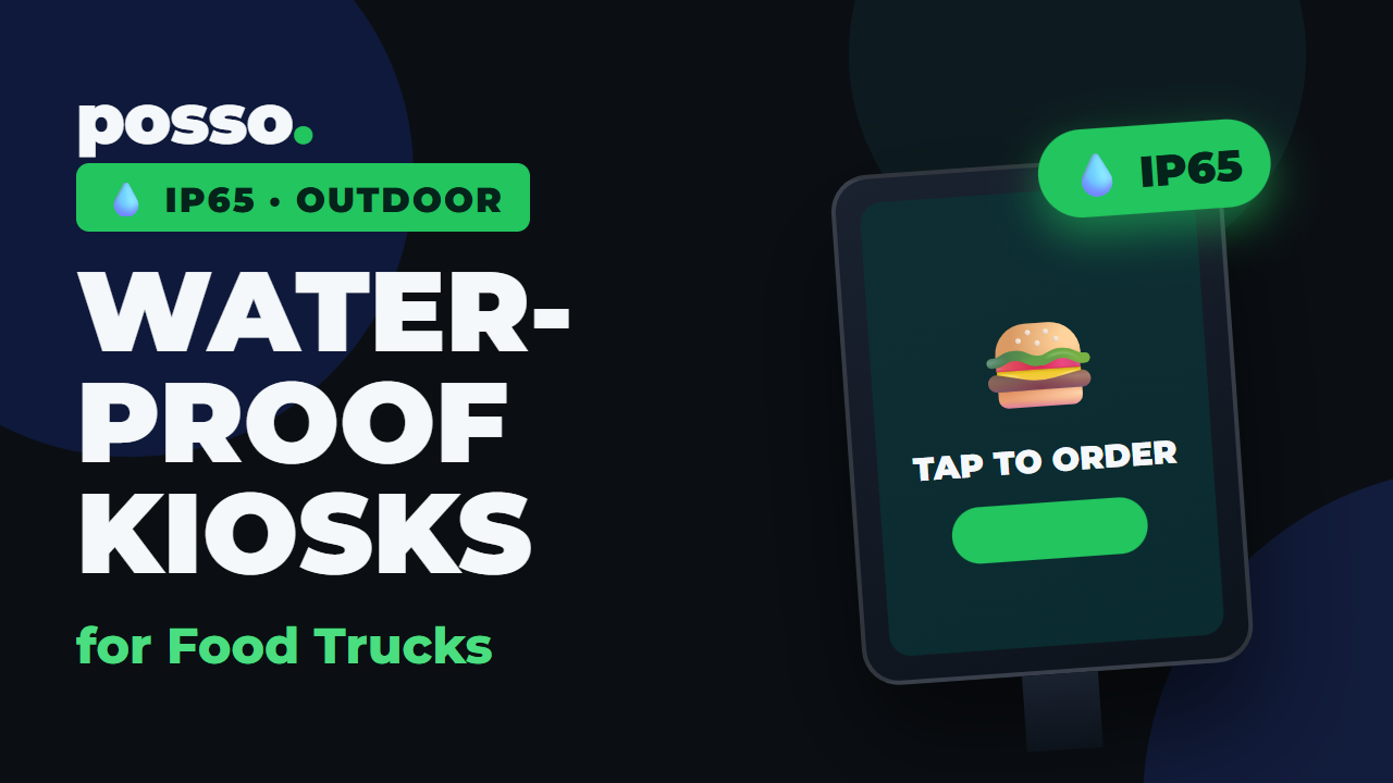 Outdoor Self-Order Kiosks & Food Truck EPOS